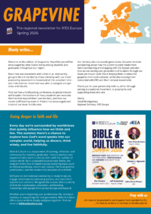 Grapevine Spring 2026 - The regional newsletter for IFES Europe