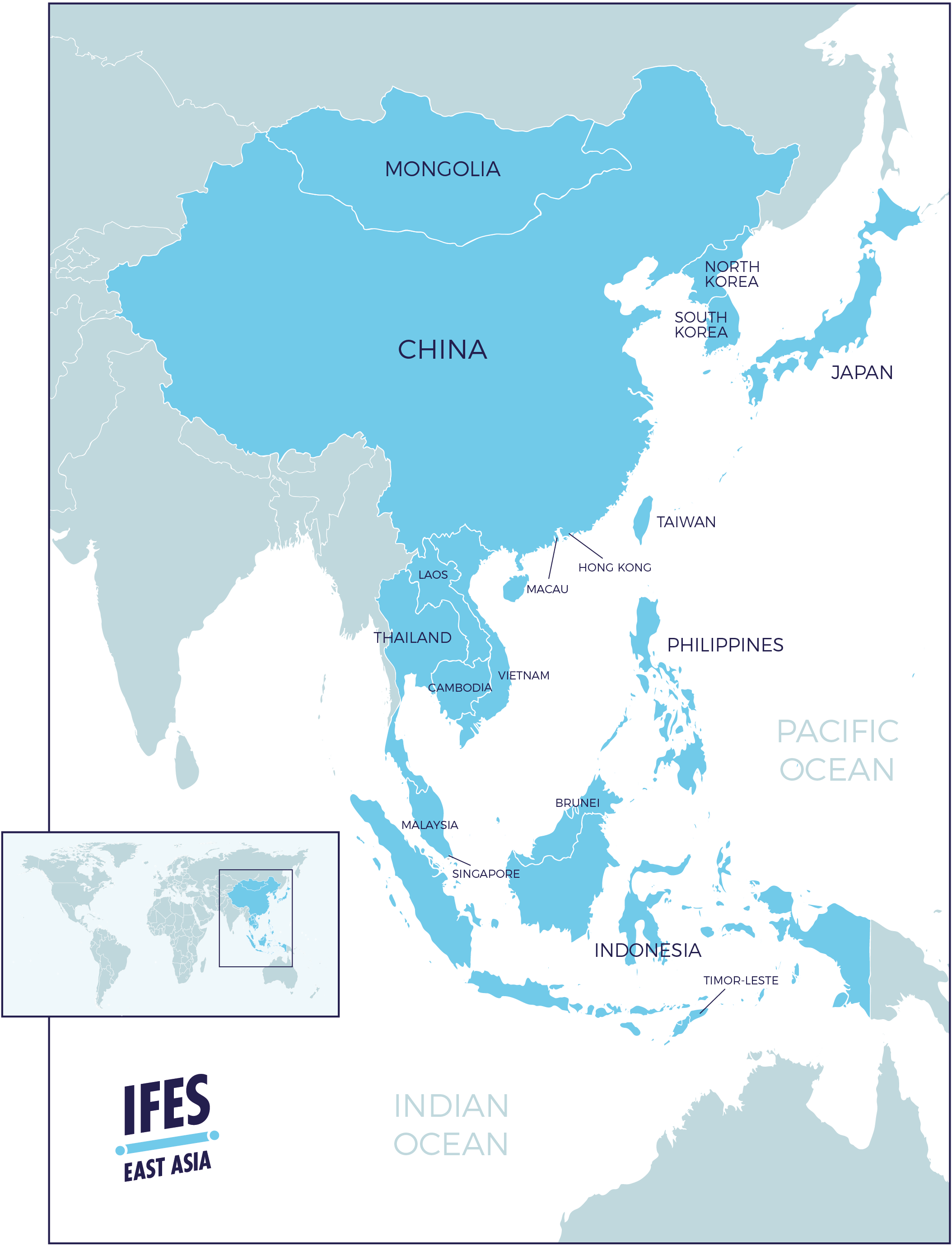 East Asia · IFES