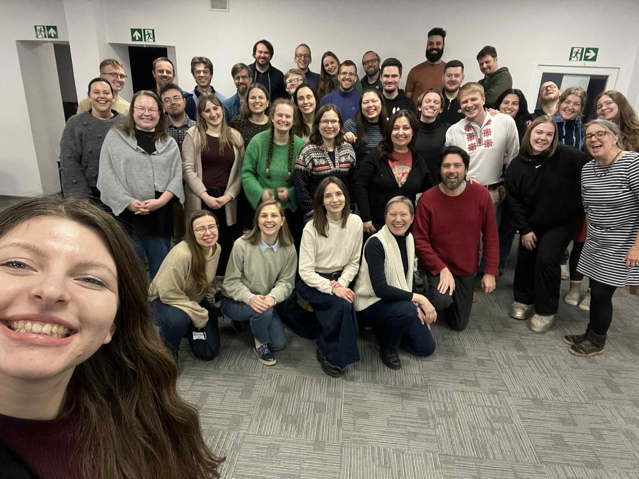 Group shot of participants at the 2026 European Staff Consultation.